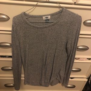 Gray sweater